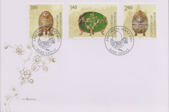 Liechtenstein Fabergé Stamps