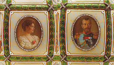 15th Anniversary Egg Alexandra en Nicholas II