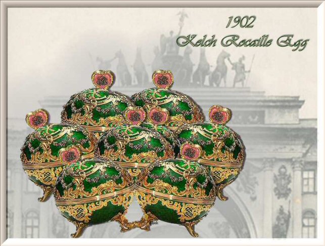 1902 Kelch Rocaille Egg