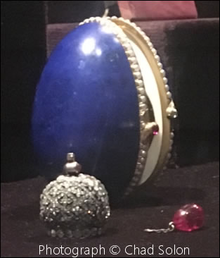 Cleveland Lapis Lazuli Egg with surprises